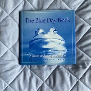 3/$12 The Blue Day Book with dust cover